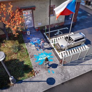 Veselé rohožky a přechody