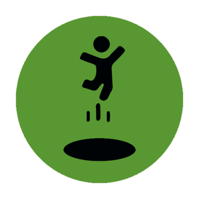 Symbol trampolína