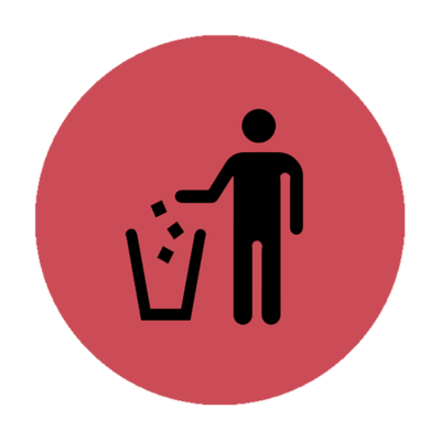 Symbol odpadkový koš